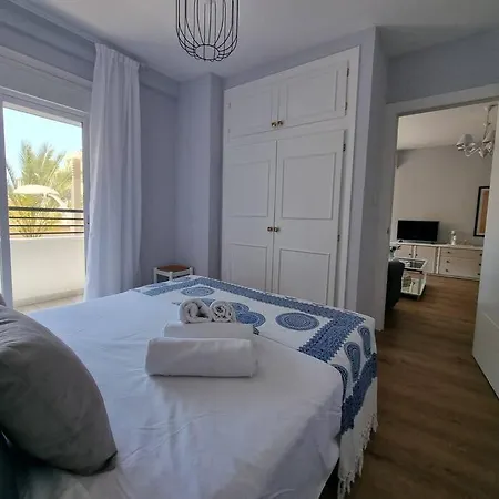 Aguadulce, Apto Santa Monica 2 Hab Con Terraza, Aire, Wifi, A 5 Min De La Playa Aguadulce  Buitenkant foto